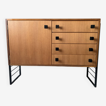 Buffet, commode en teck par Combineurop, années 60