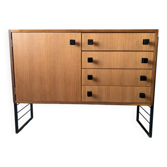 Small sideboard/sideboard/chest of drawers in teak from the 60s by combinerurop