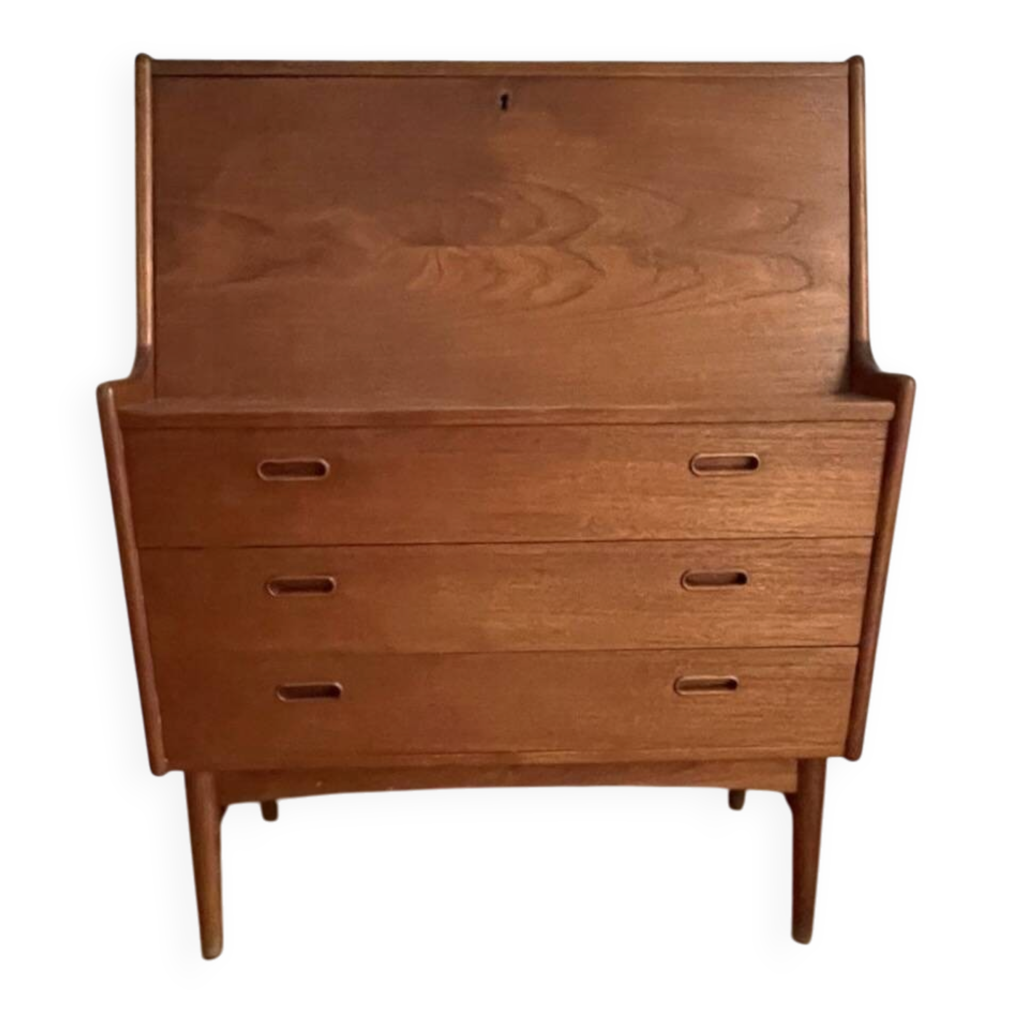 Teak secretary, Danish design, 1960s, designer: Arne Wahl Iversen