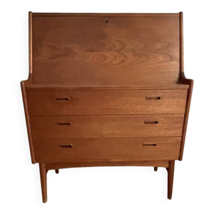 Secrétaire en teck,