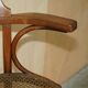 Antique Thonet model no. 3 swivel office armchair