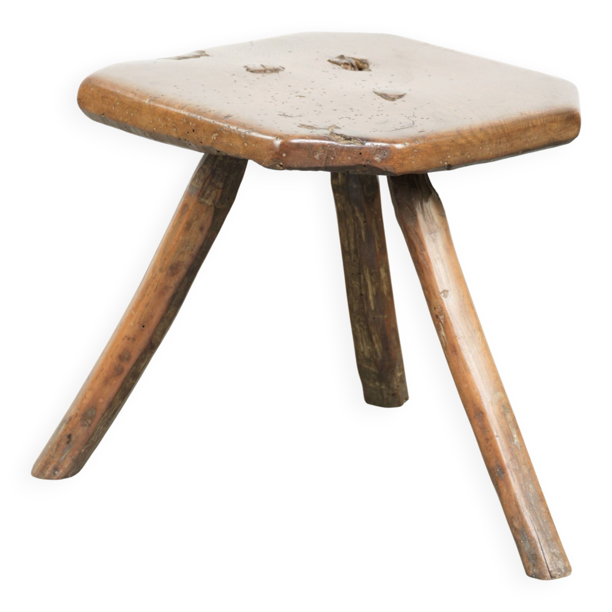 Tabouret/table d'appoint anglais antique unique du XVIIe siècle