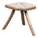 Tabouret/table d'appoint anglais antique unique du XVIIe siècle