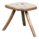 Tabouret/table d'appoint anglais antique unique du XVIIe siècle
