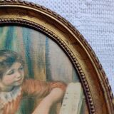 Vintage framed printing