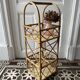 Vintage rattan bar or bottle holder