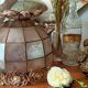 Suspension nacre vintage