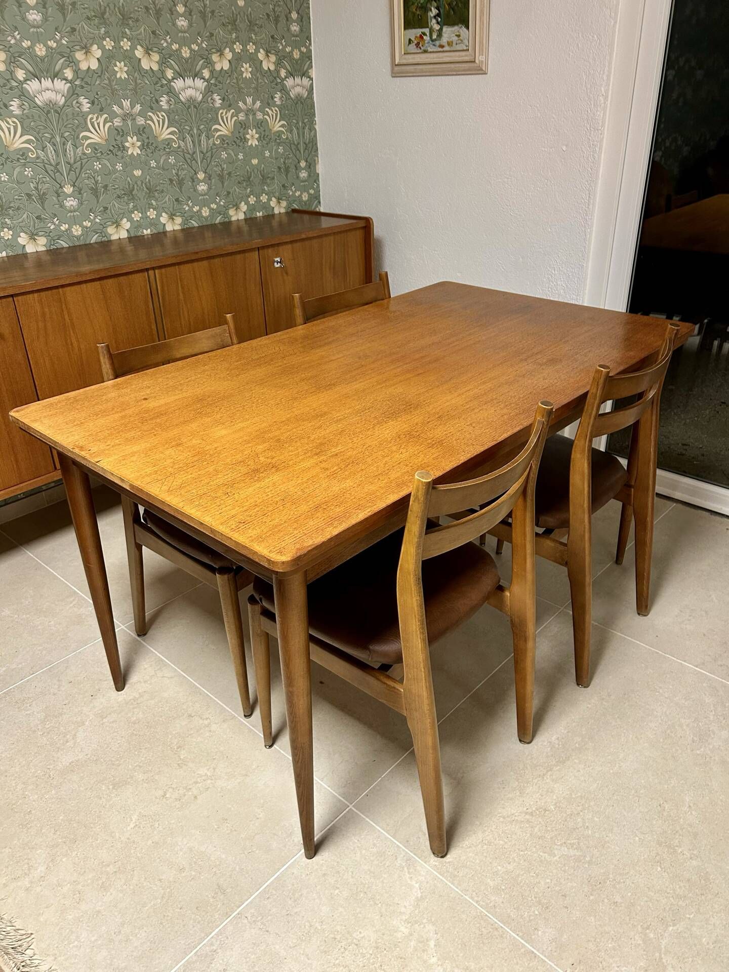 Vintage Scandinavian-style chairs