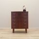 Walnut chest of drawers, Danish design, 1970s, production: Denmark