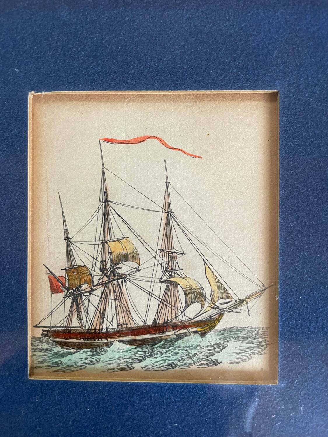 Miniature Navy on Paper