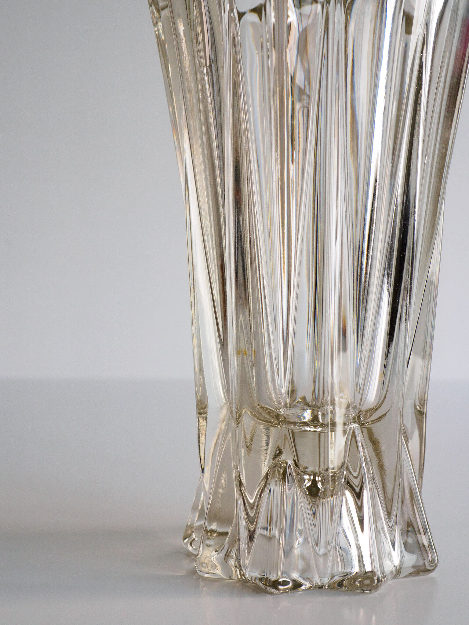 Crystal vase