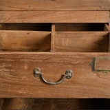 Meuble de rangement en teck ancien à 40 tiroirs