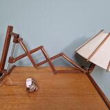 Scandinavian scissors wall lamp, 60s