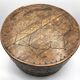 Antique Swedish Bentwood Box with Lid • Folk Art