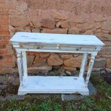 Antique console, restored