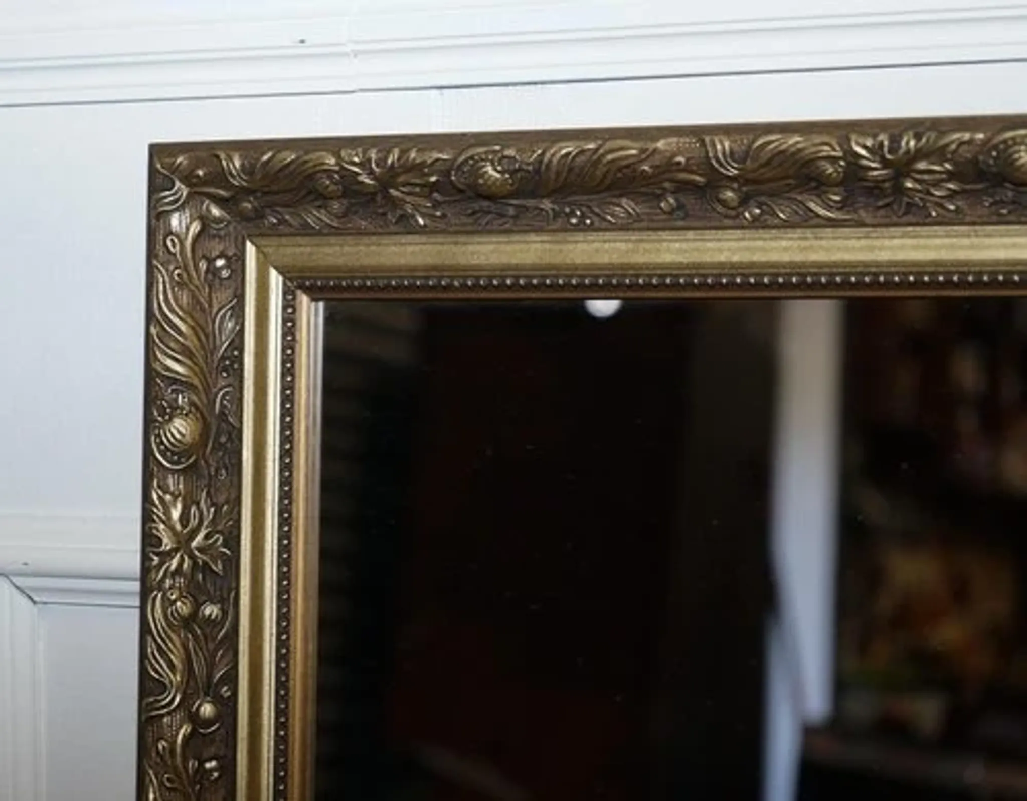 Bevelled Vintage Ornate Wall Mirror
