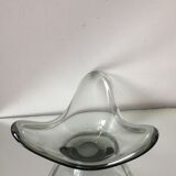 Sculptural Holmegaard bowl by Per Lutken, 1950