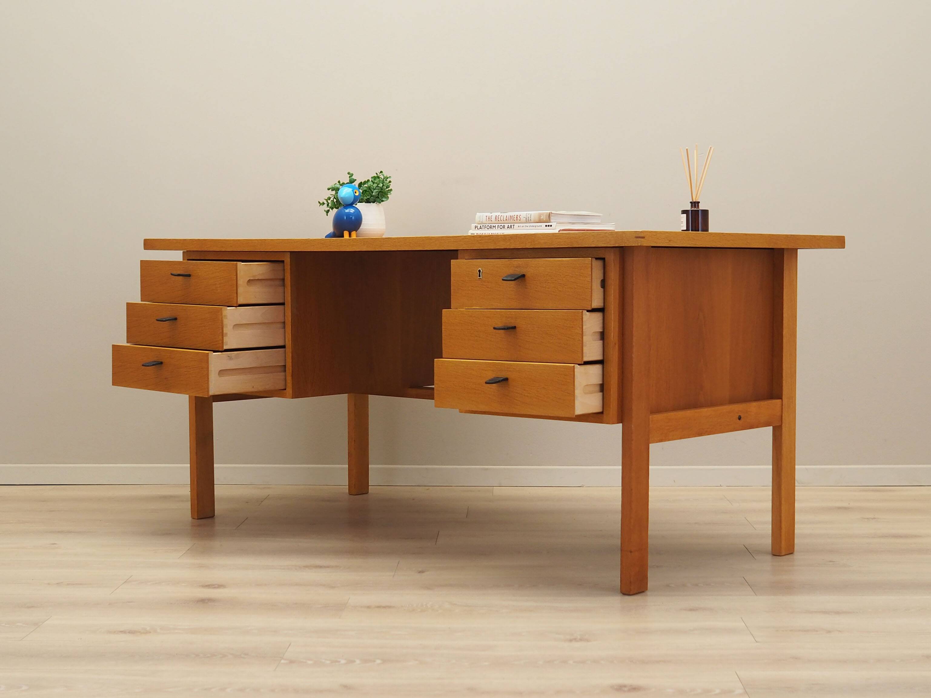 Ash desk, Danish design, 1960s, designer: Svend Age Madsen