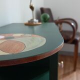 Mini artdeco bar on roulette