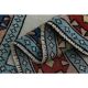 1970s vintage Turkish Oushak handmade wool cotton orange runner rug 101x148
