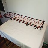 Vintage wall coat rack