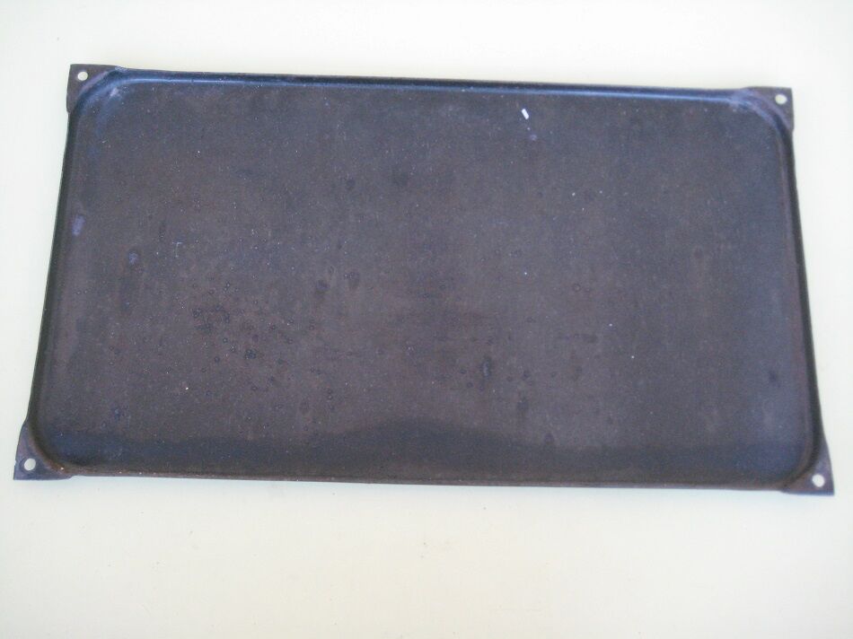 Old enamelled street plate, Burn street