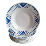 Saint Amand soup plates
