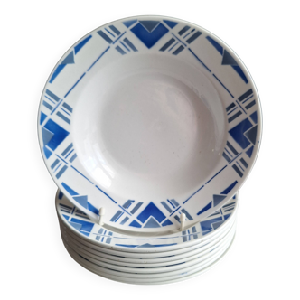 Saint Amand soup plates