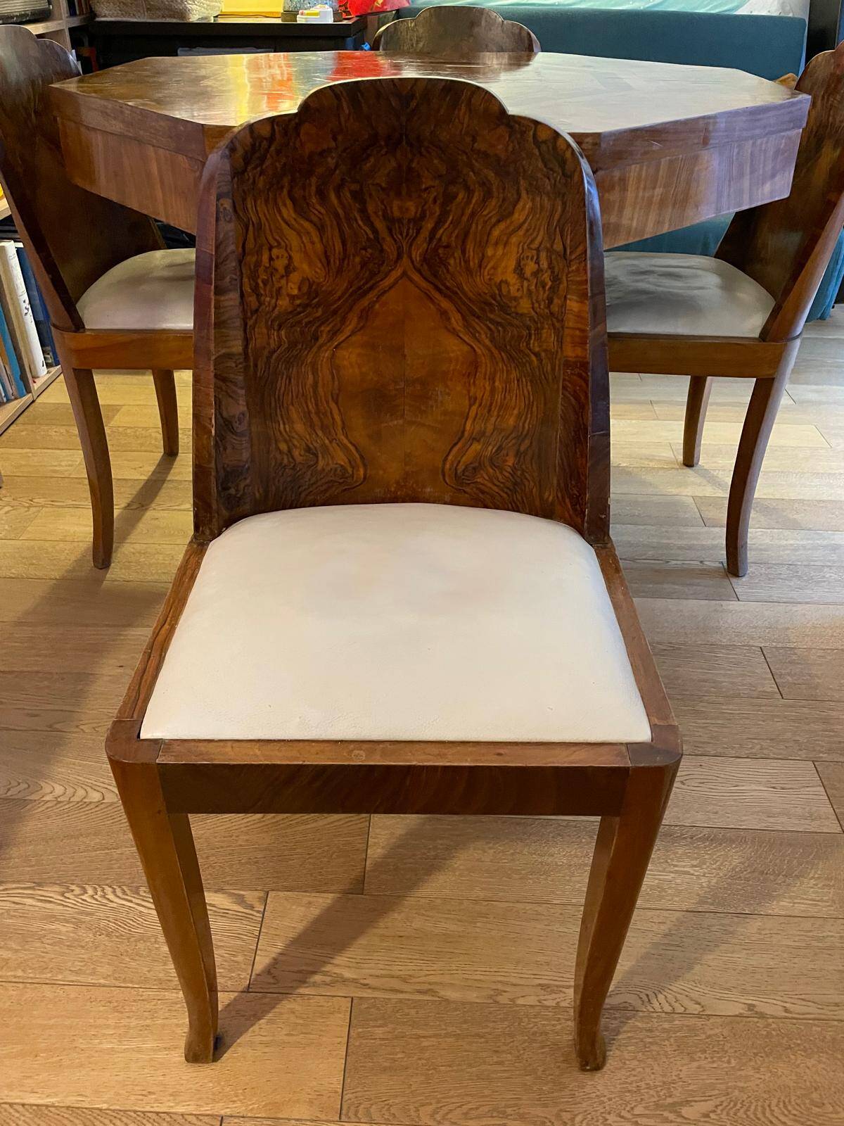 Dining table and chairs
