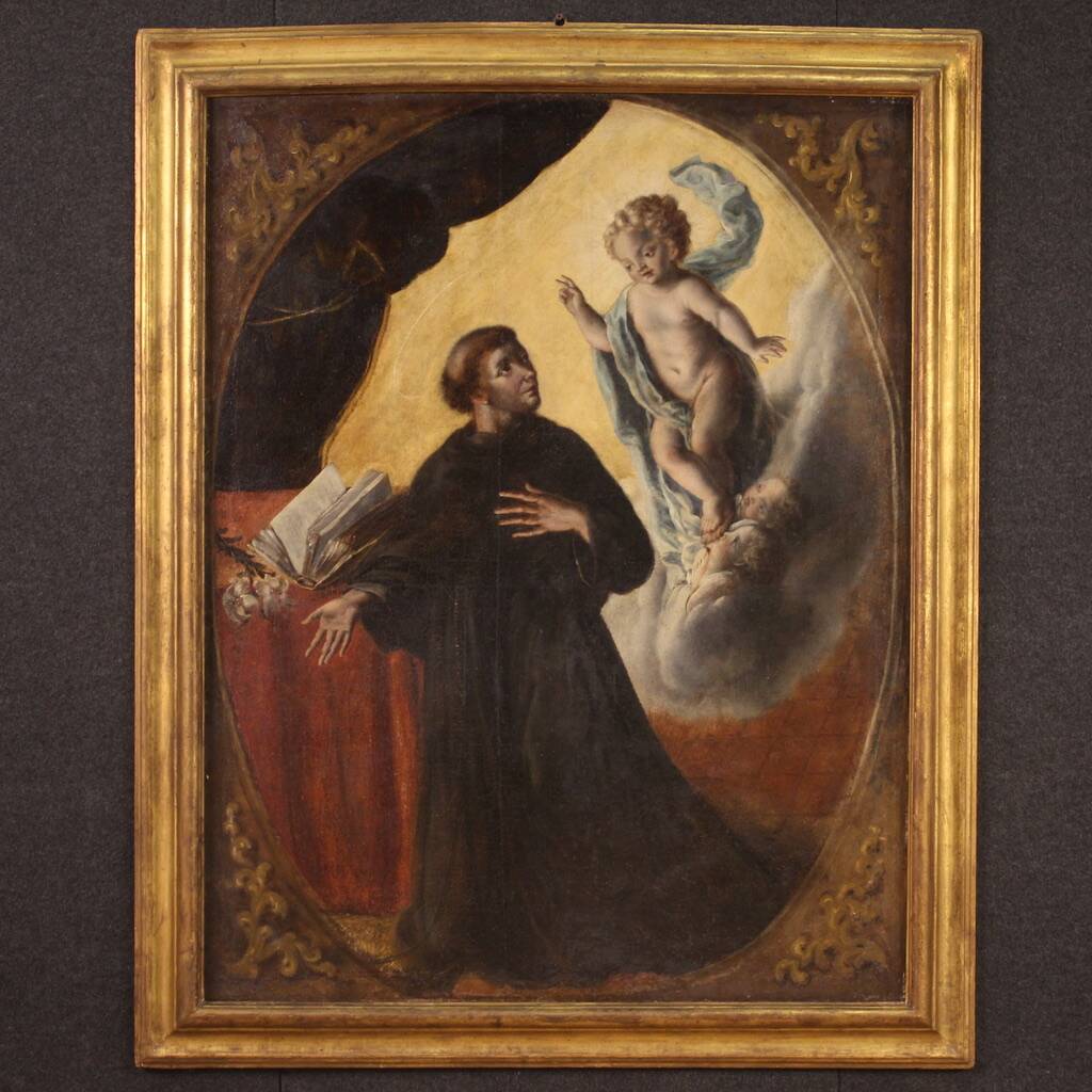 Peinture religieuse du XVIIIe siècle, Saint Antoine de Padoue.