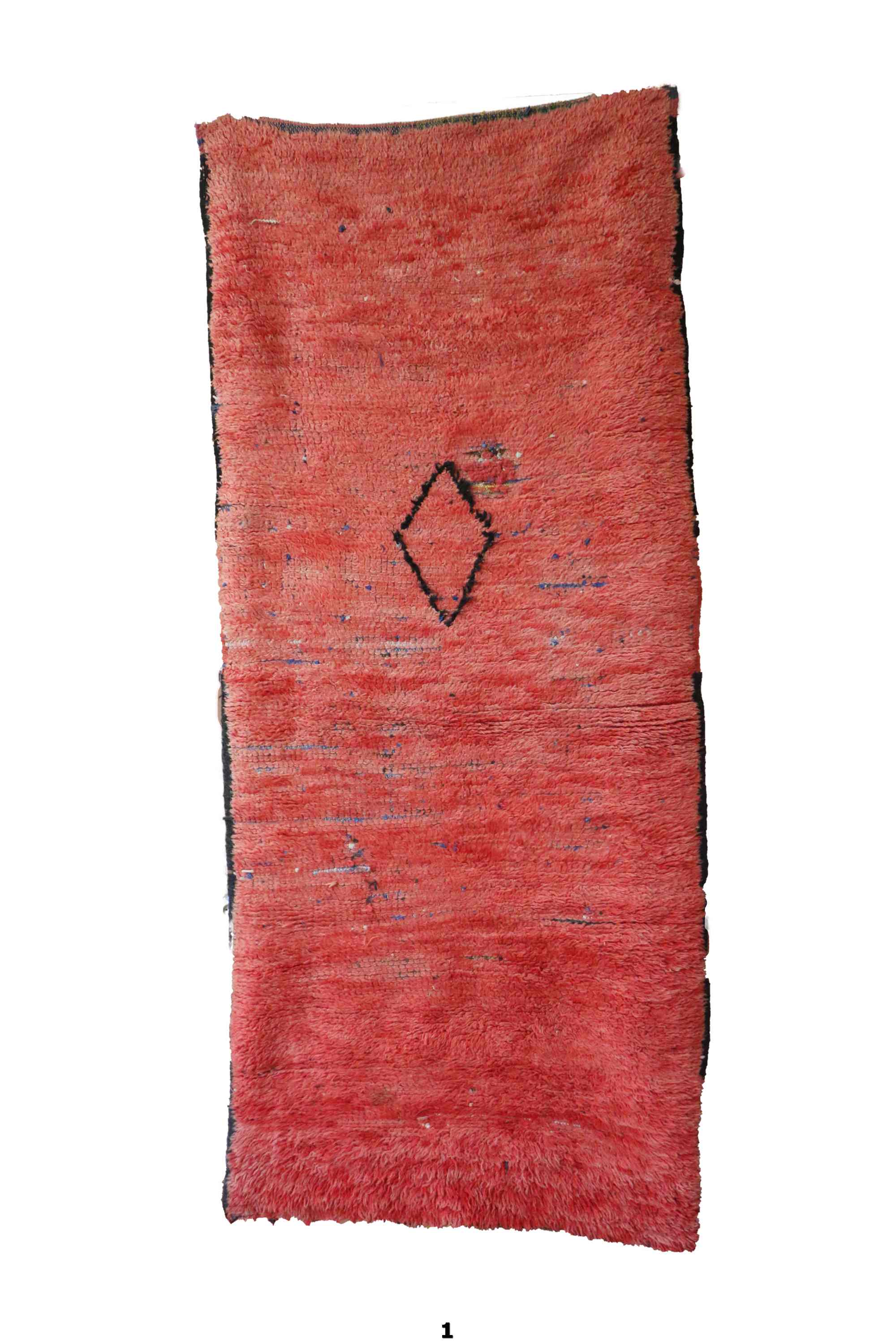 Moroccan corridor carpet - 102 x 215 cm