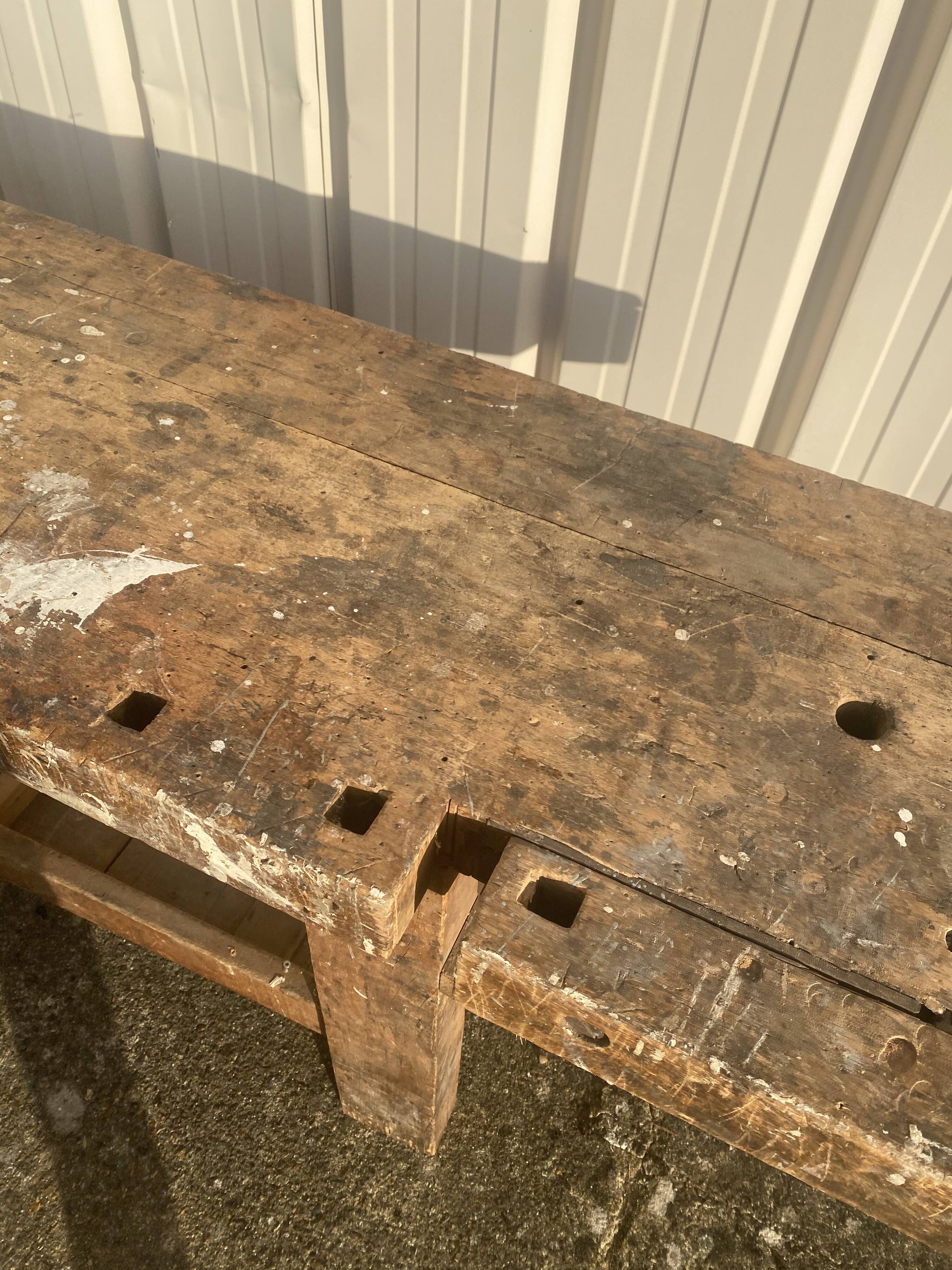 Double press carpenter workbench