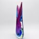 Large Sculptural Murano Vase - Flavio Poli - Sommerso - 1960