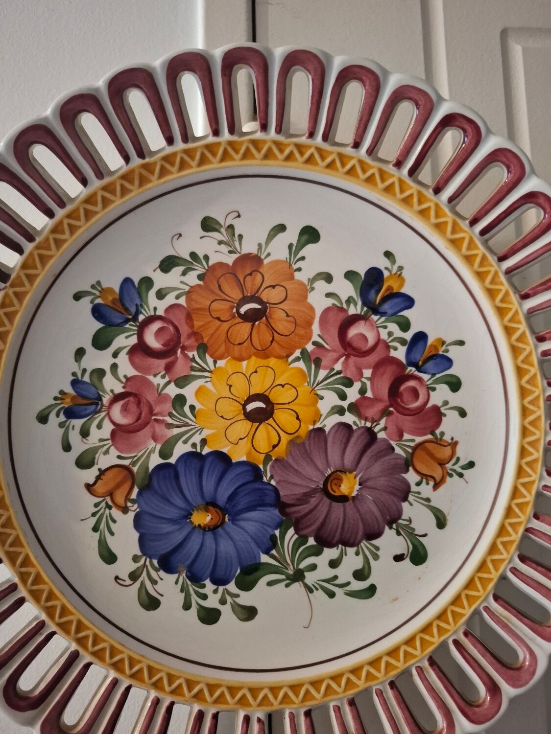 Antique plate