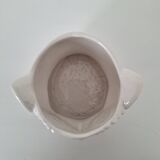 Vase / White owl planter