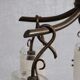 Murano glass mid-century italian chandelier