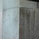 Saporiti. Brutalist and minimalist glass and concrete desk. 1970s.