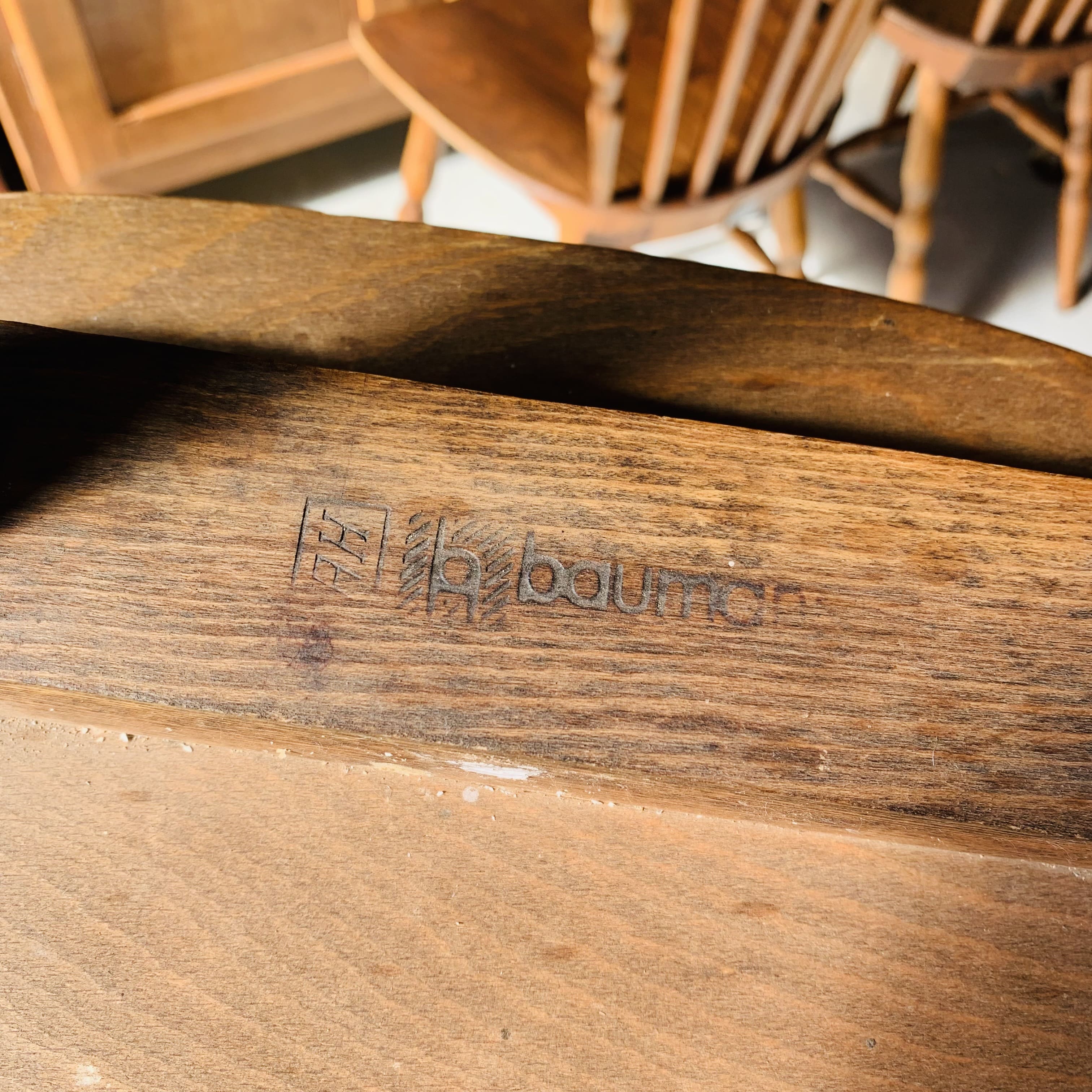 Set of 4 Baumann bistro chairs, Tacoma model