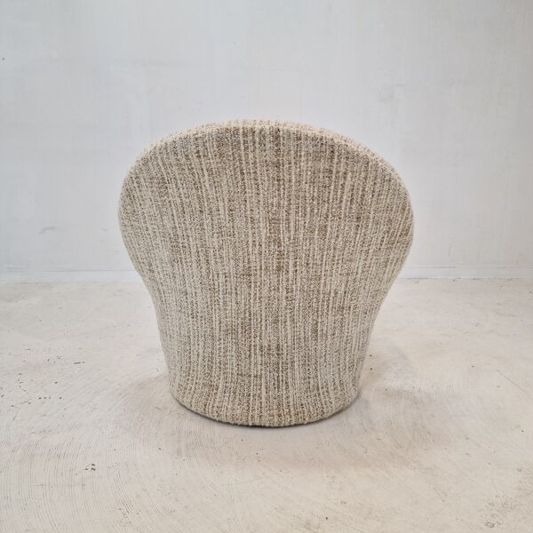 Fauteuil et ottoman modèle F572 par Pierre Paulin pour Artifort, 1967