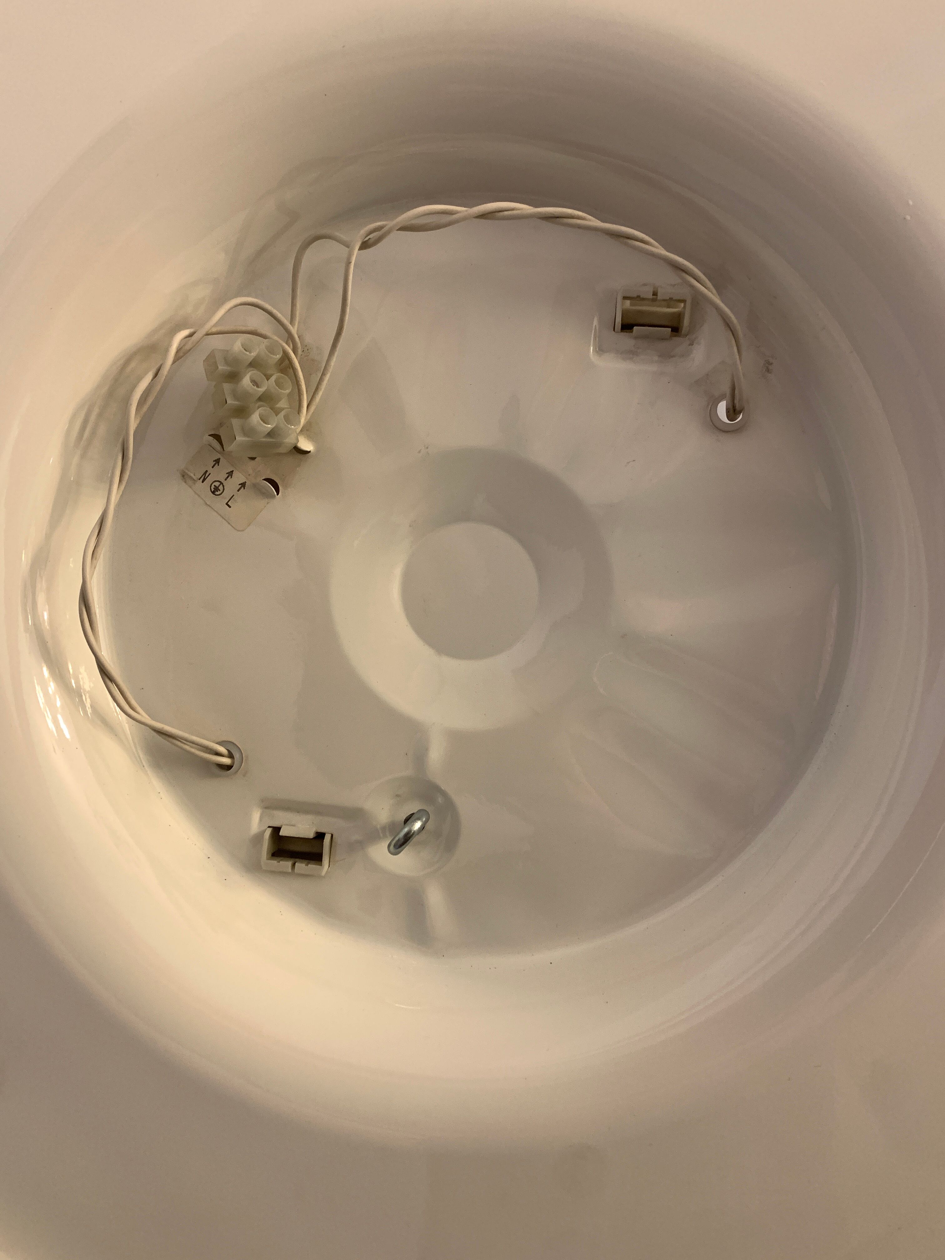 Primary color ceiling lamp, Ikea, 1980