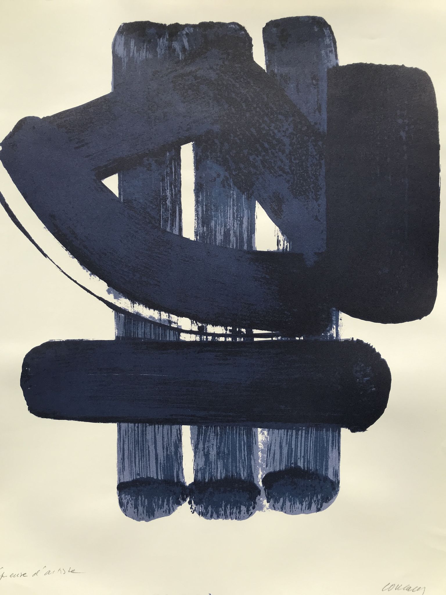Lithograph N°37, Le Printemps des poètes, 2005