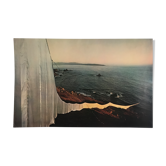 Christo photo poster, Running Fences, Sonoma and Marin Counties, California, 1972-76