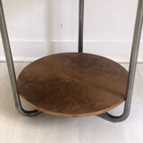 Vintage pedestal table 50's
