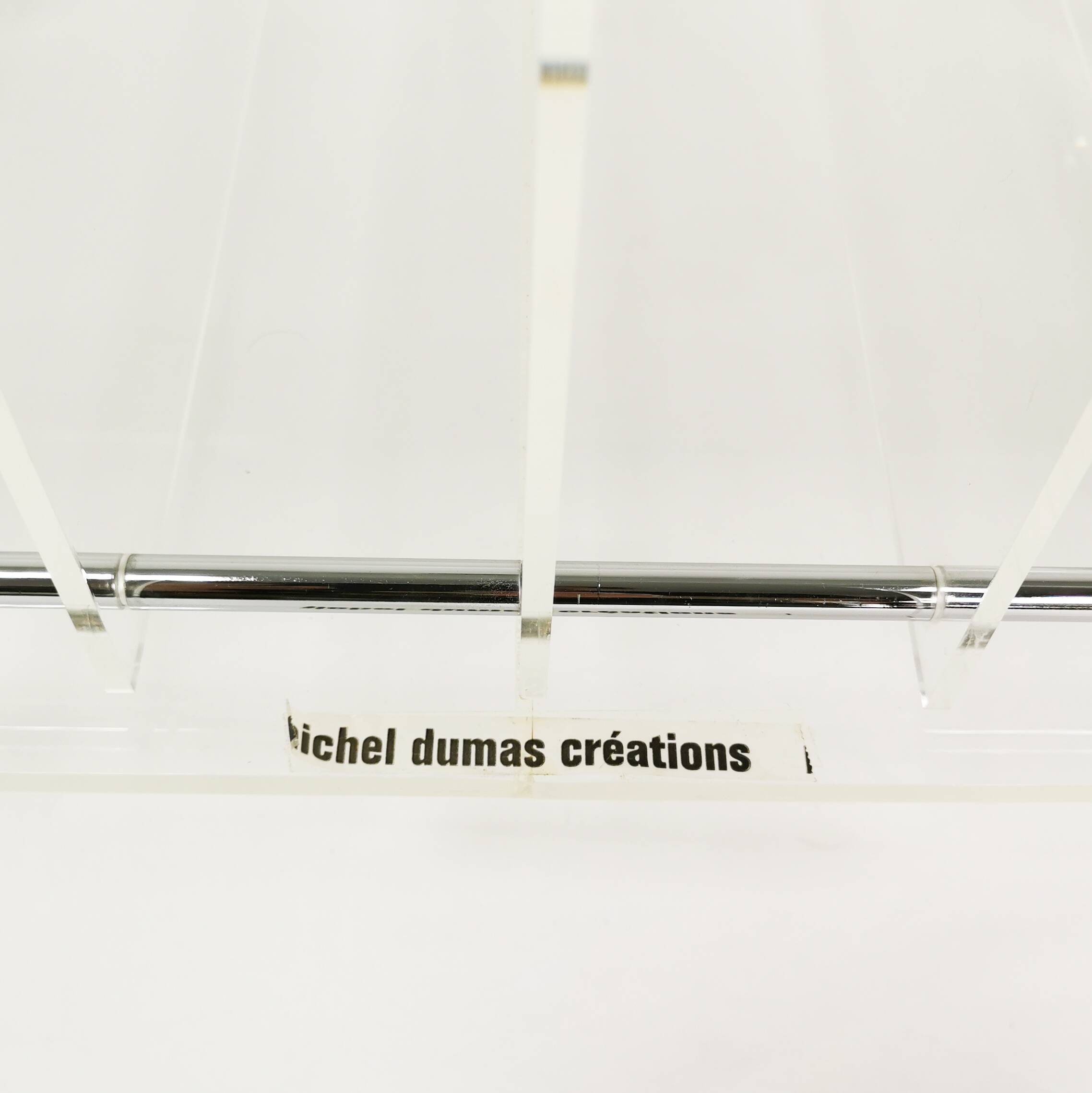 Space-age vinyl record cabinet, Roche Bobois, designed by M. Dumas, France