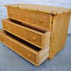 Commode 3 tiroirs bambou et cannage, 1970