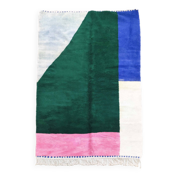 Tapis berbère marocain Boujaad coloré 3,09x2,04m