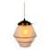 Art Deco Opaline Glass Pendant Lamp, 1930s