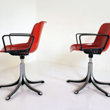 Set of 2 Tecno Modus chairs, 1972
