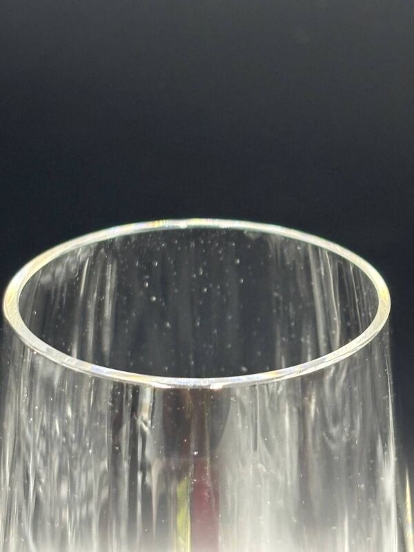 Flûtes à champagne Lalique Royal signé