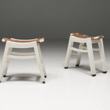 Set of bureau stools - 1950's